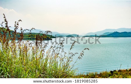 Banasura Sagar Dam sight Wayanad Kerala India 