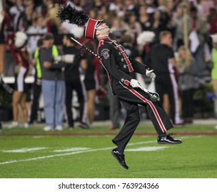 Band Member On The Field For The Clemson Tiger Vs. South Carolina Gamecocks At The William - Brice Stadium In Columbia, SC USA On November 25th, 2017