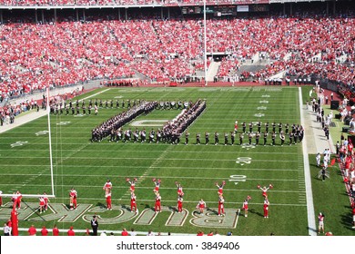 Band Prepares To Write Script Ohio Before The Ohio State Football Game