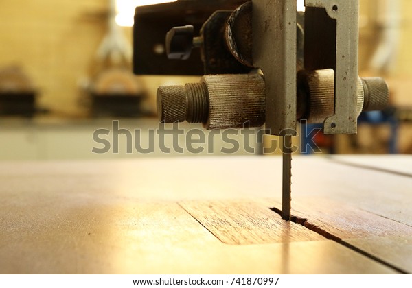 Band Saw Down Low Stock Photo Edit Now 741870997