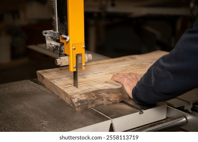 Band saw, wood, furniture making, workshop, woodworking, Canada - Powered by Shutterstock