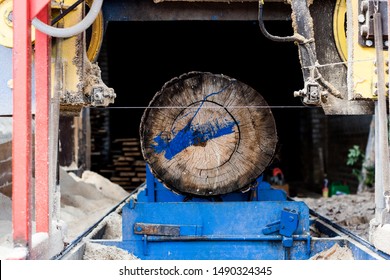 Band Sawmill For Wood Sawing