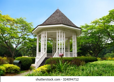 Band Stand Landmark At Singapore Botanic Garden