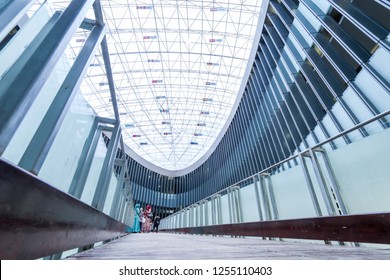 Banda Aceh, Sumatera/Indonesia - 27th 02 2016: Tsunami Museum By Architect Ridwan Kamil (Currently The Governor Of West Java)