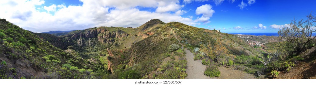 Bandama Crater Is An Extinct Volcano On Gran Canaria