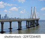 bandra worli sea link bridge during noon