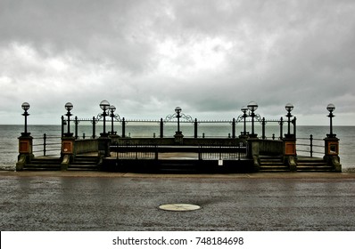 A Bandstand In Llandudno In North Wales In Winter