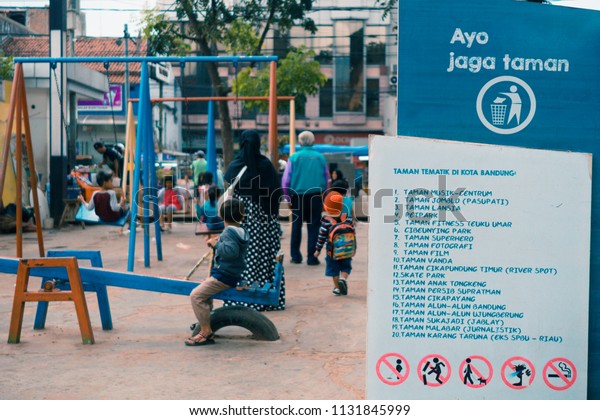 Bandung Indonesia June 25 2018 Residents Stock Photo Edit