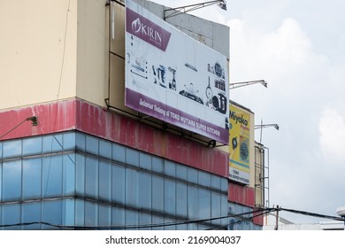 Bandung, Indonesia - June 9, 2022: Signboard Of Mutiara Kitchen Shop On Jalan Soekarno Hatta, Bandung.