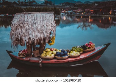 Bandung, West Java/Indonesia - July 6th 2013: Floating Market In Lembang District