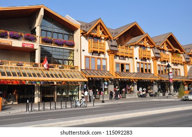 Banff Alberta Sept 24 Banff Avenue Stock Photo 115092283 Shutterstock   Banff Alberta Sept 24 Avenue 260nw 115092283 