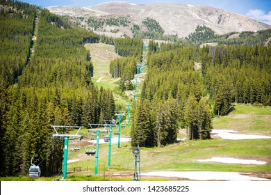 Banff/Alberta/Canada - Jun 18 2018: Partial View Lake Louise Ski Resort