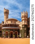 Bangalore Palace is a british style palace located in Bangalore city in Karnataka, India