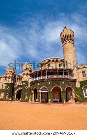 Bangalore Palace is a british style palace located in Bangalore city in Karnataka, India