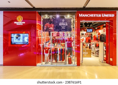 Bangkok Aug 11 Manchester United Shop Photo (Edit Now)