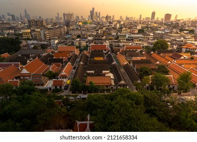 Bangkok City Scape And Skyline