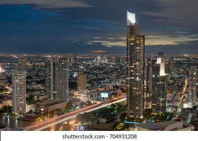 Bangkok City  (Taksin Bridge) , Thailand