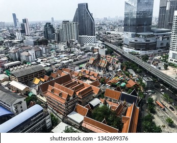 Bangkok City, Wat Hualampong, Thailand