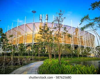 Bangkok Futsal Arena Stadium Bangkok Thailand Stock Photo 587625680 ...