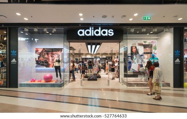 Bangkok Jan 10 Adidas Shop Central 