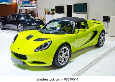 BANGKOK - MARCH 27: Lotus car on display at The 33th Bangkok International Motor Show on March 27, 2012 in Bangkok, Thailand.