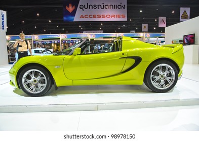 BANGKOK - MARCH 30: Lotus car  on display at The 33th Bangkok International Motor Show on March 30, 2012 in Bangkok, Thailand