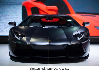 lamborghini aventador limo black