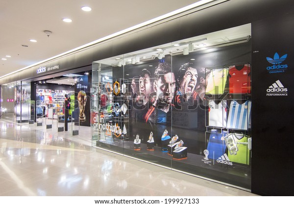 Bangkok May 29 Adidas Shop Central 