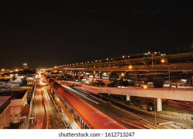 Bangkok Night Time City Scape