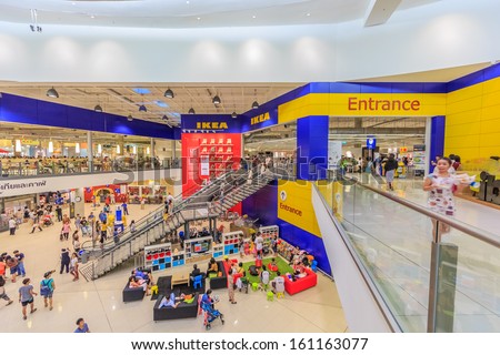 Bangkok October 23 Front Shop Ikea Stock Photo Edit Now 161163077
