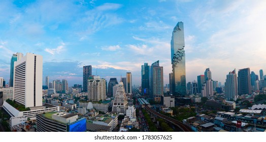 Skyline-Stadt Bangkok Panorama Stadt in Thailand