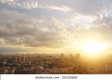 Bangkok Sunset, Bangkok City, Bangkok Thailand, Sunset