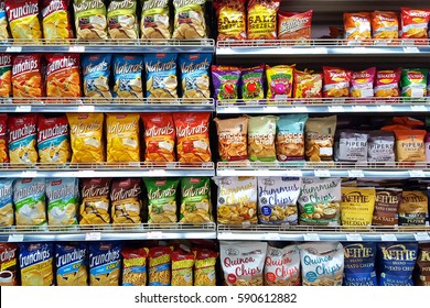 Chips In Supermarket Stock Photos Images Photography Shutterstock