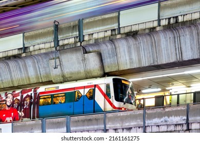 Bangkok, Thailand - 01 10 2020: Siam BTS Skytrain Station 