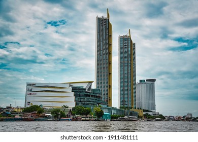 Bangkok, Thailand 08.20.2019 Iconsiam, stylized as ICONSIAM, and ICS is a mixed-use development on the banks of the Chao Phraya River in Bangkok.