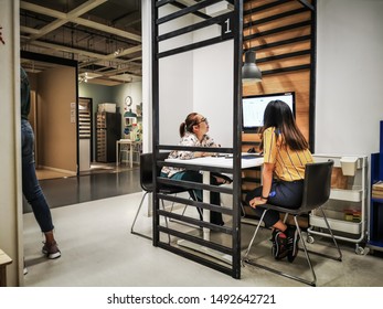 Bangkok, Thailand 31/8/2016] Staff Checking Information For Customers
The Founders Of IKEA Ingvar Kamprad IKEA Began In 1920