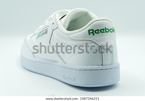 reebok classic white and green