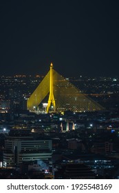 Bangkok, Thailand - August 25, 2020: View of Bangkok cityscape from Lebua at State tower.