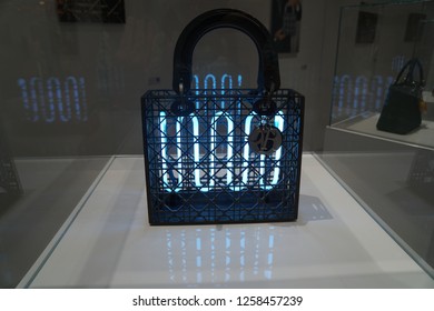 Bangkok, Thailand - Dec 15 2018: Icon Siam Lady Dior As Seen By Exhibition