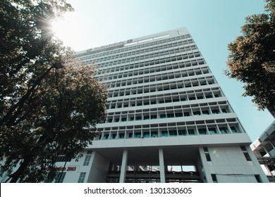 Bangkok, Thailand - December 26, 2015: Assumption 2003 Building At Assumption College Bangkok 