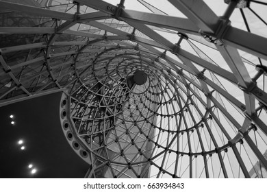 Whirl Architecture Rooftop Black White Stock Photo 260202455 | Shutterstock