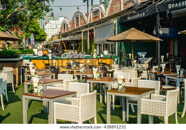 Bangkok Thailand January 3 Outdoor Restaurant Stock Photo Edit