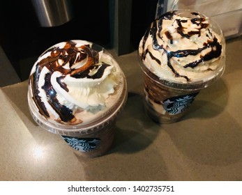 Cold Beverage Chocolate Cream Chip Frappuccino Plastic Images Stock Photos Vectors Shutterstock