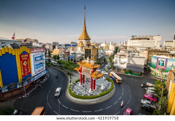 Bangkok Thailand May 2 2016 Traffic Stock Photo (Edit Now) 421919758