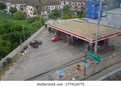 Bangkok, Thailand – May 20, 2020: Esso Gas Station In Bangkok, Thailand, Asia 