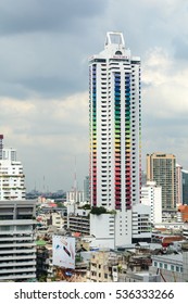 Bangkok, Thailand - Nov 10, 2015. Bayoke Building Located In Bangkok, Thailand. Bangkok's Economy Ranks As The Sixth Among Asian Cities In Terms Of Per-capita GDP.