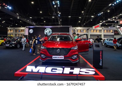 Bangkok, Thailand, Nov 29, 2019 - New Release MG HS Car In Bangkok Motor Expo 2019