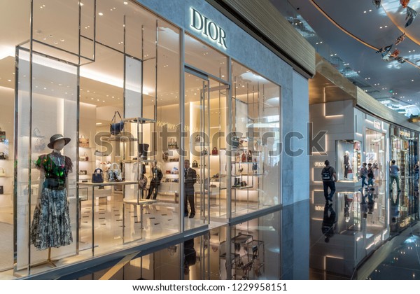 Bangkok Thailand November 2018 Dior Shop Stock Photo 1229958151 ...