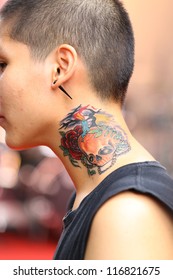 Tattoo Girl Thai Images Stock Photos Vectors Shutterstock