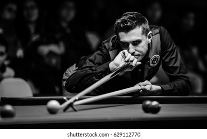 BANGKOK THAILAND -Sep 7: Mr.Mark Selby Join The Competition The 6 Red World Championship On September 7,2016 At Fashion Island In Bangkok Thailand